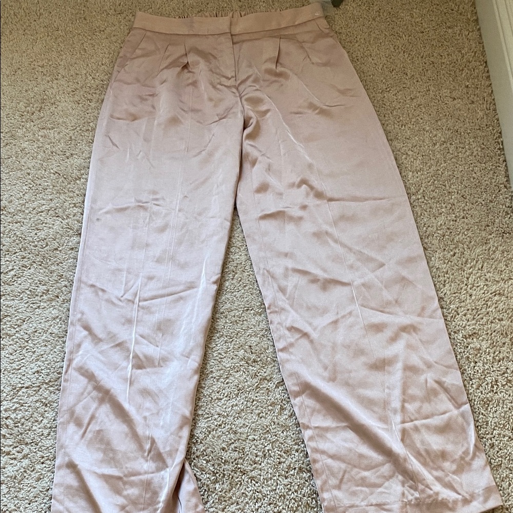 Vince Camuto Women's Light Pink Trousers